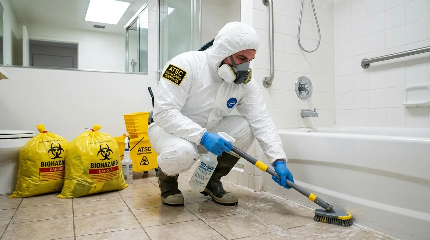 Decontamination equipment deployed for Blood Cleanup in Gonzales